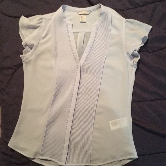 H&M Tops - Light Blue Blouse
